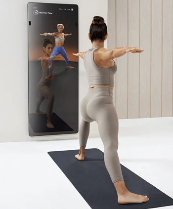 Digital fitness mirror